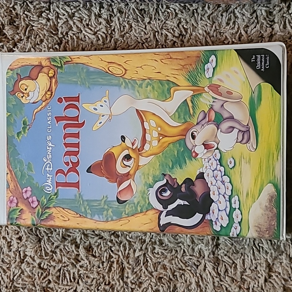 Bambi, Cinderella Jack Frost Vhs - Picture 6 of 11
